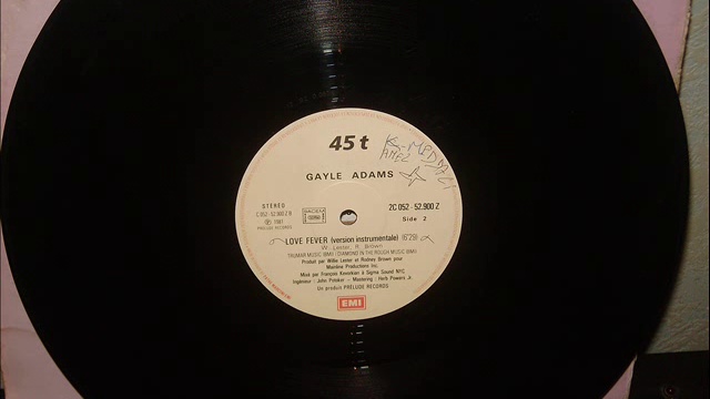 Gayle Adams - Love Fever (inst)
