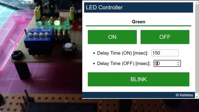 The Python CGI Script to Control the LED. смотреть онлайн