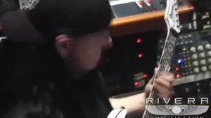 Mick Thomson recording for Slipknot's "All Hope is Gone"