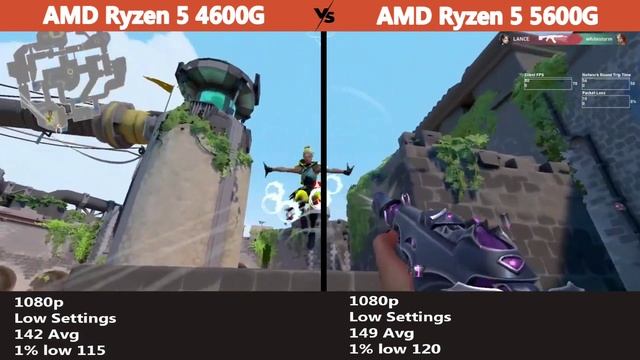 Ryzen 5 5600G vs 4600G Gaming Benchmark Test in 2022 | #amdradeon Vega 7 | @StealthGamerSG смотреть онлайн