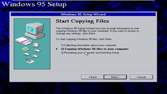 Installing Windows 95 on a Virtual Machine (VMware) смотреть онлайн