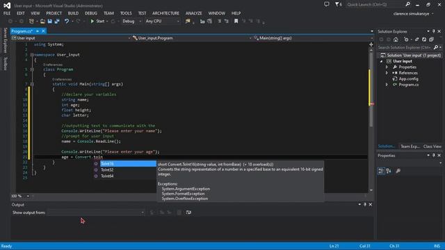 Converting From String In C# смотреть онлайн