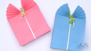 Подарочный пакет Оригами из бумаги своими руками| Как сделать бумажный пакет для подарка | Поделки и