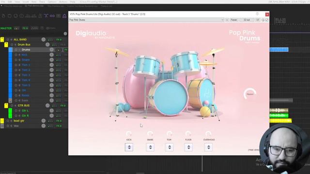 Cool New FREE Drum VST Plugin For Pop Punk / Rock - Pop Pink Drums by Hafizh Joys - Review смотреть онлайн