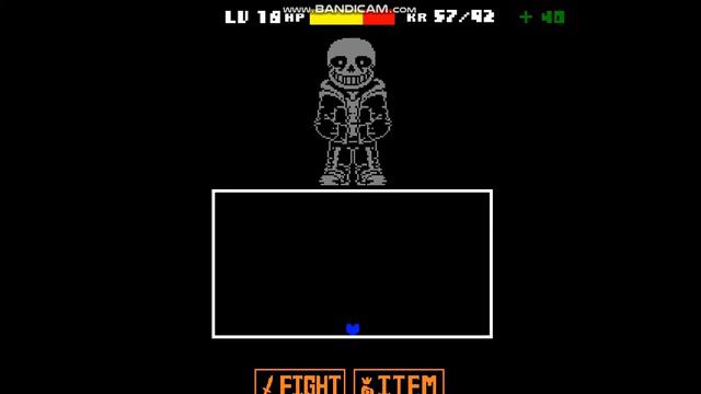 (First video) [Sans Simulator] /Битва с Сансом/ (Undertale Fan Game) смотреть онлайн