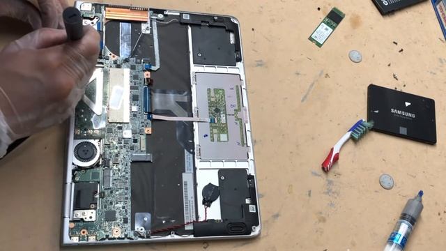 HP Spectre X360 13 2020 - Disassembly And Cleaning Fan [Part 1]
