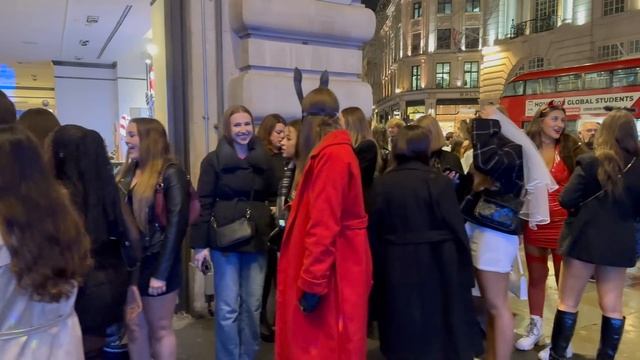 London HALLOWEEN Nightlife ?? London Night Walk 2023