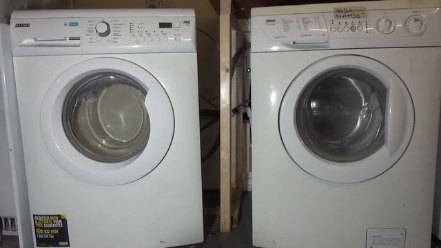 Spin Race No.126 : Zanussi Lindo100 Vs Zanussi Essential 1400rpm