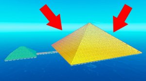 ПОСТРОИЛИ САМУЮ БОЛЬШУЮ ПИРАМИДУ ДЛЯ ВЫЖИВАНИЯ ПОСРЕДИ ОКЕАНА! БИТВА ПОСТРОЕК В РАФТ (Raft)