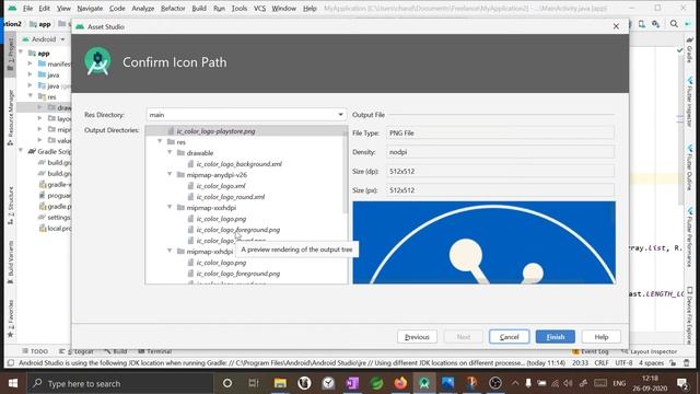 Convert Image to Suit all the Form Factors | Sizes | Dimensions | Android Studio | TechSparks смотреть онлайн