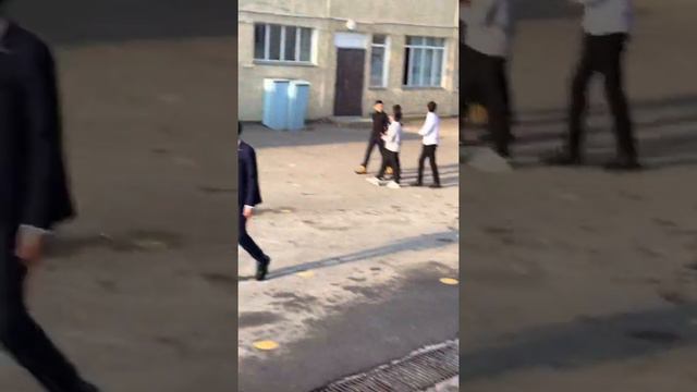 Посёлок Жандосов, школа Ораз Жандосов. Февраль, Карасайский район смотреть онлайн