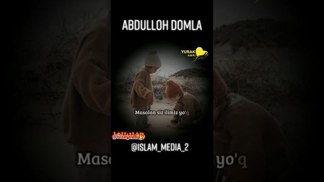 FARZANDLARNI HAQQIDA DUODA BO‘LAYLIK #abdullohdomla #abrormuxtoraliy #shukurullohdomla #maruzalar смотреть онлайн