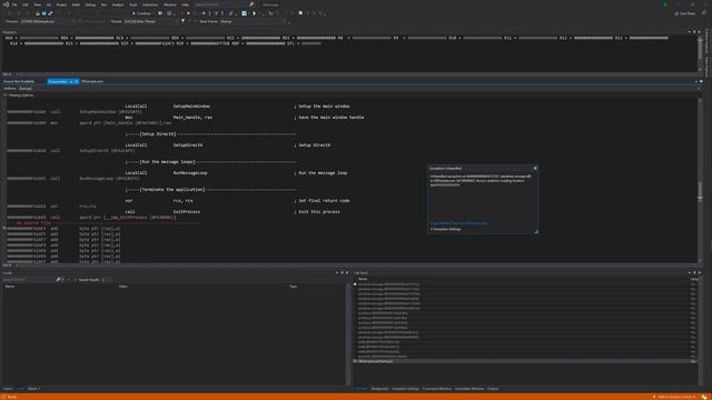DirectX11 Assembly Tutorial - getting it running смотреть онлайн