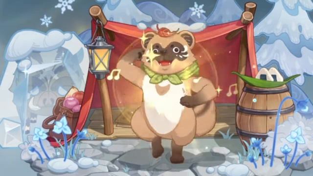 Tanuki dance but I put sonic music over it (Genshin impact) смотреть онлайн
