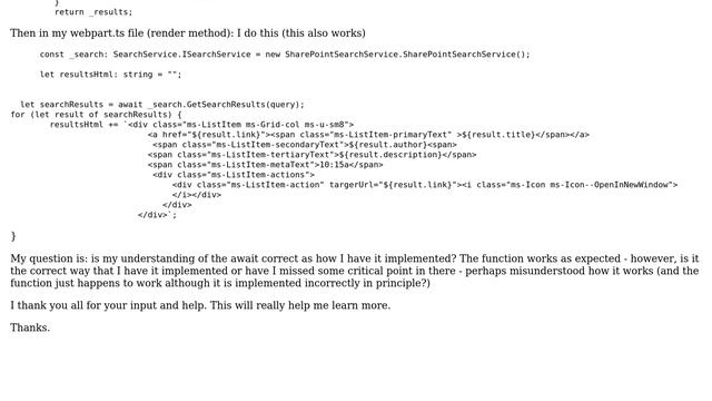 Sharepoint: SharePoint framework and typescript promises смотреть онлайн
