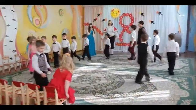 8 марта старшая логопедическая группа "Золотая рыбка" смотреть онлайн