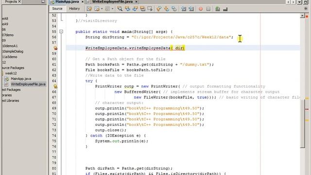 Week 13 Text files Part 5 смотреть онлайн