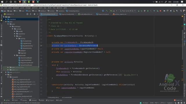 Clone Sarahah App By Firebase Part 10 -Integrate Firebase Authentication , Realtime Database part(2 смотреть онлайн