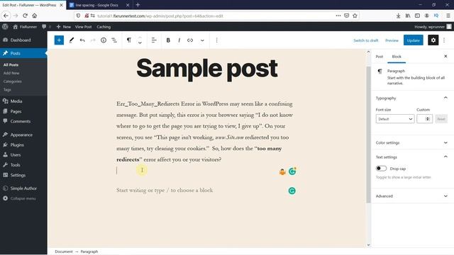 How To Add A Line Break In WordPress смотреть онлайн