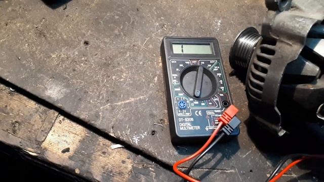 Как прозвонить ротор генератора смотреть онлайн