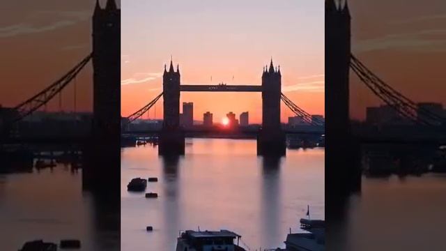 Прекрасный Лондон, Тауэрский мост ♡ Beautiful London, Tower Bridge смотреть онлайн