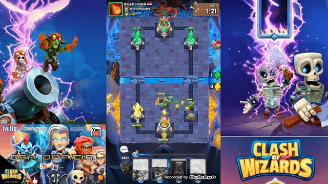 CLASH OF WIZARDS PHOENIX GAMEPLAY level 9s!! смотреть онлайн