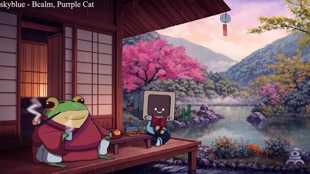 Peaceful Spring Rainy Days 🌧 Calm Your Anxiety, Relaxing Music [chill Lo-fi Hip Hop Beats]