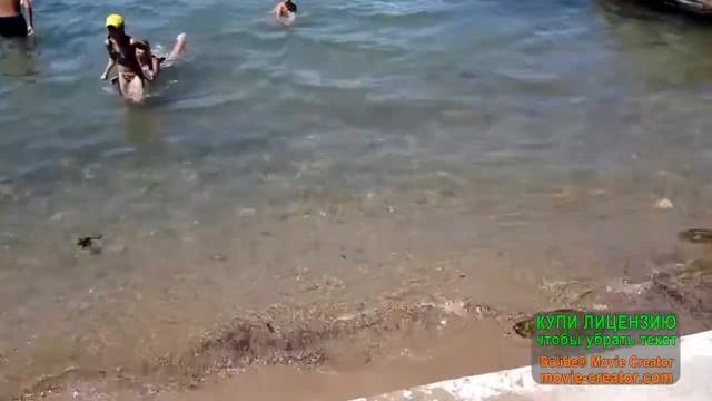Севастополь. Пляж "Ушакова Балка". Июль 2017 смотреть онлайн
