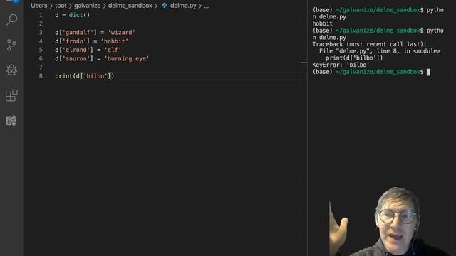 Dictionaries - Accessing Dictionary Values смотреть онлайн