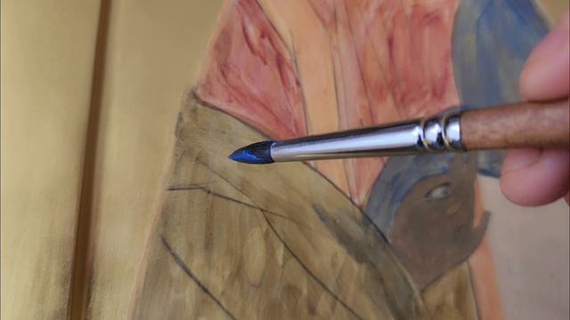 Процесс написания иконы