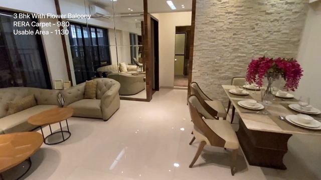 3 Bhk At Cosmos Horizon, Pokhran Rd 2, Thane | Call 8100 887700 For Bookings смотреть онлайн