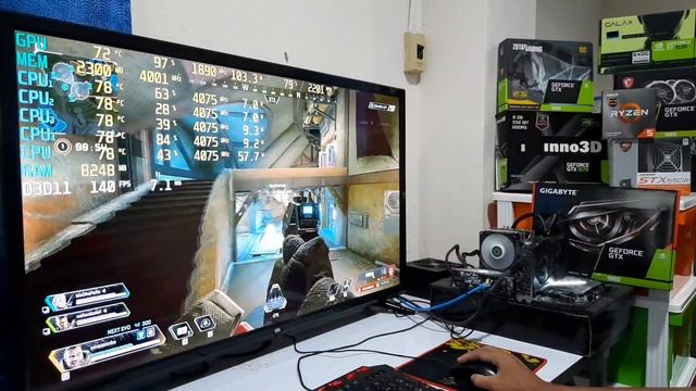 พลัง GIGABYTE GTX 1660 6GB OC 100FPS แอดบอล คอมพิวเตอร์ смотреть онлайн