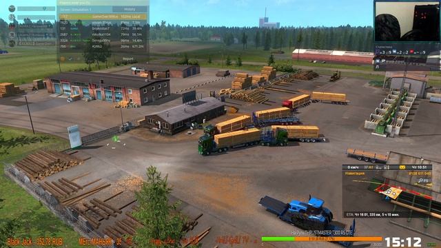 Euro Truck Simulator 2 [FullHD|PC|Steam|RTX2060] Покатушки на SIMULATOR 1 смотреть онлайн