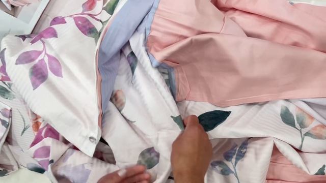 Обзор комплекта Marie Claire из новой коллекции. 100% хлопок. Страйп-сатин. Бесплатная доставка! смотреть онлайн