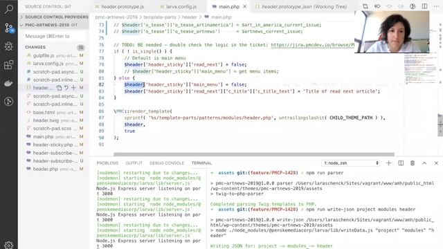 Part 3: Integrate the Larva pattern into the WordPress application смотреть онлайн