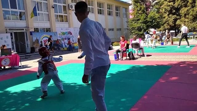 Данил. Тхэквондо. Запорожье 29.08.2020. Второй бой. Олимпийцы смотреть онлайн