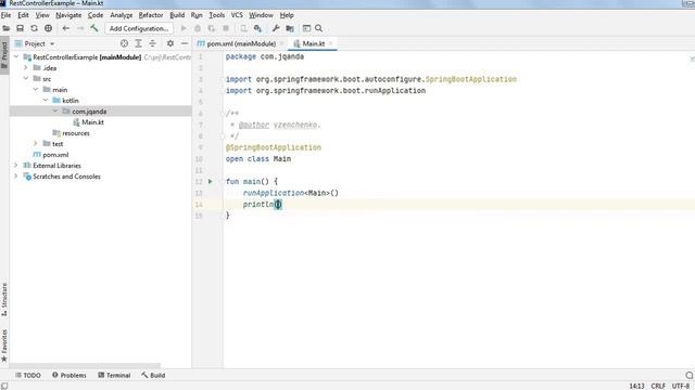 SpringBoot + Kotlin, RestController in 5 minutes смотреть онлайн