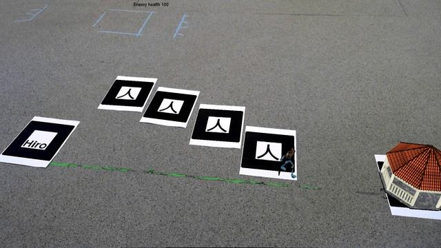 "Tower Defense"-ish AR Game Demo with ARToolkit смотреть онлайн