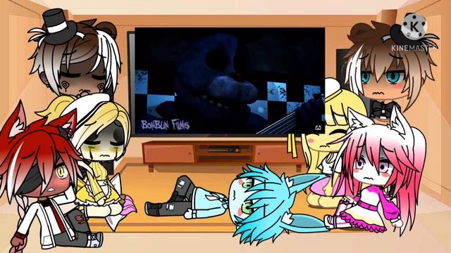 FNAF 1 & FNAF 2 Reacts to The Bonnie Song,(Original?), (New Intro & Outro) смотреть онлайн