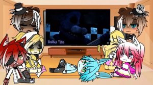 FNAF 1 & FNAF 2 Reacts to The Bonnie Song,(Original?), (New Intro & Outro)