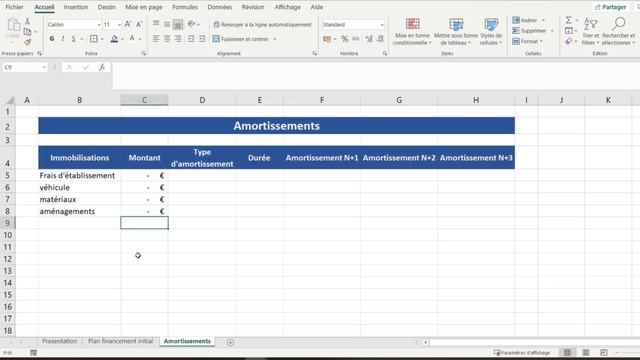 #1 Faire un business plan complet sur Excel : Plan de financement & amortissements смотреть онлайн