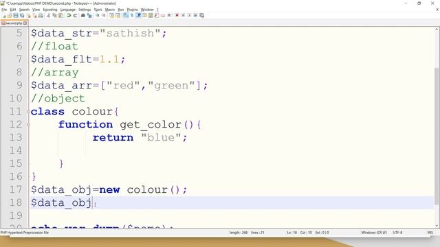 What Are PHP DataTypes? | PHP Course in Tamil [Class - 10] смотреть онлайн