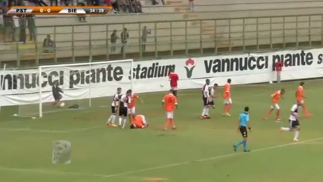 Pistoiese - Siena 0-0, 2^Giorn. Gir. B смотреть онлайн