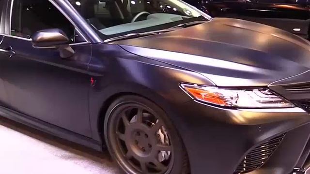 2018 Toyota Camry TRD Edition Exterior Walkaround 2017 SEMA Las Vegas смотреть онлайн