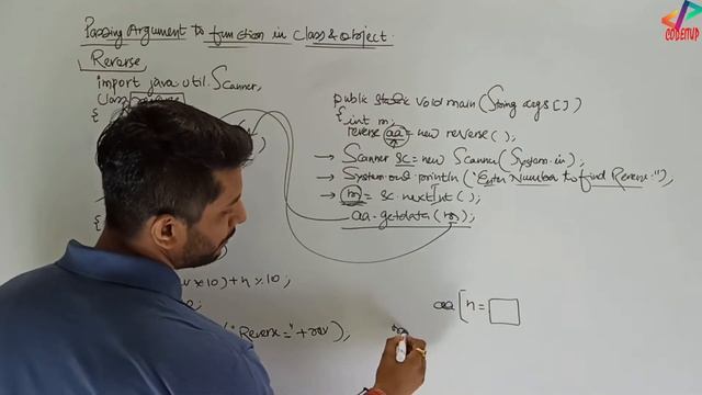 Class & Object | Argument Passing | Taking Return | Reverse of a Number Program | In Hindi смотреть онлайн