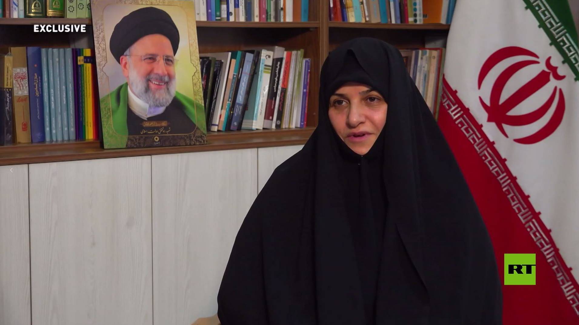 أرملة رئيسي وحديث لـRT عن إيران والغرب