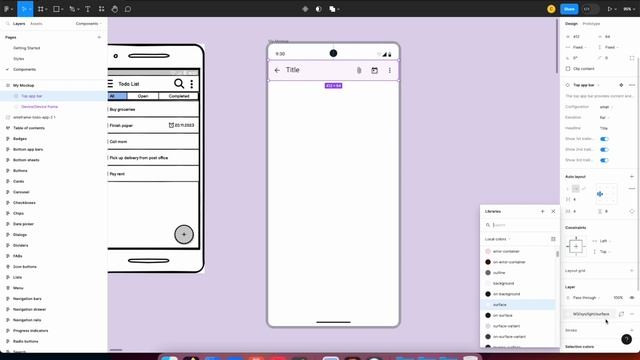 Figma Tutorial: Material Design 3 Mockups in Figma смотреть онлайн