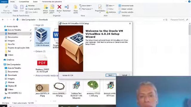 Aula de S. O. 1 - Instalação da Oracle VM Virtual Box - máquina virtual смотреть онлайн