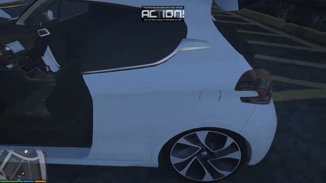 GRAND THEFT AUTO 5 PEUGEOT 208 смотреть онлайн