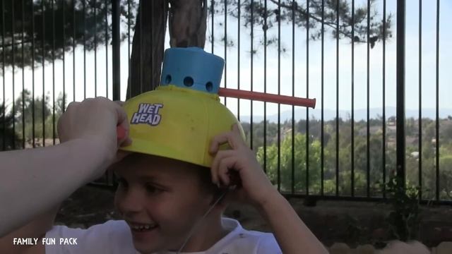 Wet Head Challenge EXTREME!! || Family Game Night смотреть онлайн